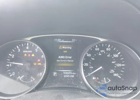 2016 Nissan Rogue Sv из США, поврежденный, VIN KNMAT2MV7GP686732